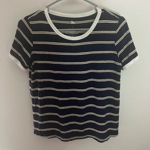 Striped short sleeved Tee